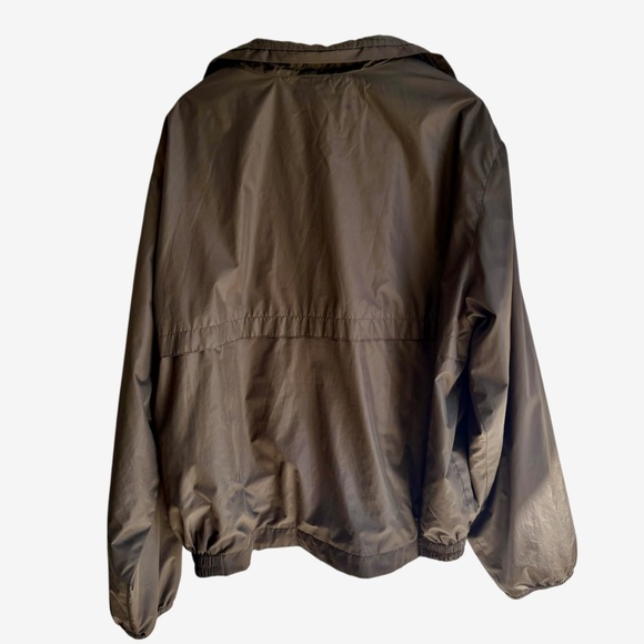 Perry Ellis Portfolio Windbreaker Jacket Full Zip Green Mens XXL Lightweight - Picture 3 of 12